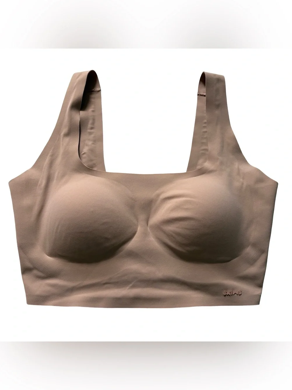 Skims Naked Scoop Longline Tank Bra Seamless Wireless Pullover